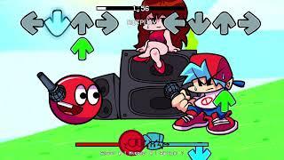 FNF vs Red Ball 4 mod play game (hard) part 1