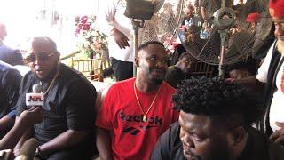 ZUBBY MICHEAL, EMONEY, KCEE LIVE AT JNR POPE’S FINAL BURIAL.