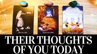 PICK A CARD  Their THOUGHTS Of YOU Today  What Is On Their Mind? ️ Love Tarot Reading Soulmate