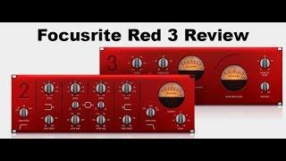 Focusrite RED 3 Compressor/Limiter  quick look