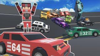 HUGE NASCAR CRASH & TRACK BUILD! - Tiny Town VR Gameplay - Oculus VR Game