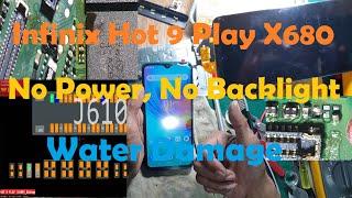 Infinix Hot 9 Play No Backlight Solution