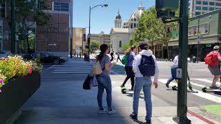 4K Walking on the streets of Sanjose, California