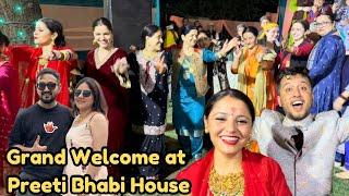 Preeti Bhabi ke Ghar Rohru me hua humara Grand Swagat  | Puri Family Ke Saath Paunche hum Rohru
