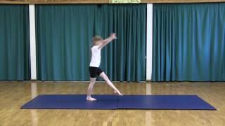 Primary PE lesson ideas for teachers. Gymnastics - Advanced 14 Piece Sequence