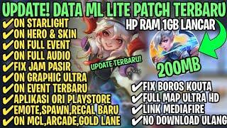 Data ML Lite Full Event 200Mb Terbaru Patch Chip | ML Lite | Cara Mengatasi Lag & Patah Patah