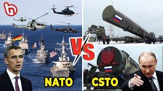 NGERIII, PUTIN DIBUAT GERAM! Begini Perbandingan Kekuatan Militer Milik NATO Vs CSTO (Rusia)