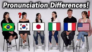 Word Differences in 6 Different Languages!! (US, Brazil, Japan, France, Korea, Italy)