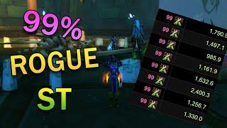 99.8% Logs - Rogue Mutilate Energy Build ST WoW Classic SoD Guide - PoV & Commentary