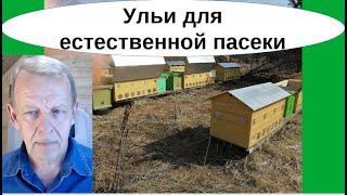 Естественное пчеловодство в ульях-лежаках Якимова - Владимирский улей