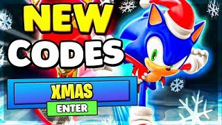 *NEW* CHRISTMAS UPDATE CODES IN SONIC SPEED SIMULATOR! | Roblox Sonic Speed Simulator Codes 2024!