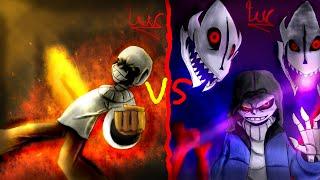 Epic Battle: Who Will Win? Delta Sans vs DustTale Sans?