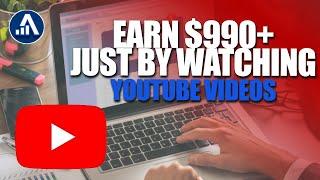 Unlock Your Earnings | Earn $990+ Just By Watching YouTube Videos