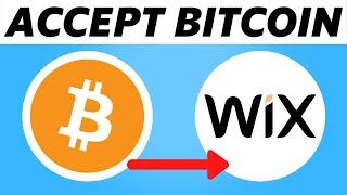 How to Accept Bitcoin Donations on Wix (Free 2024)