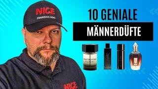 10 GENIALE MÄNNERDÜFTE  | EINFACH GUT!!!!