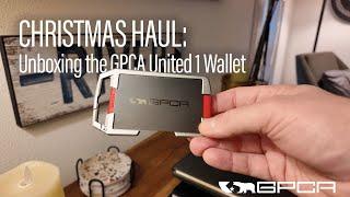 Unboxing the GPCA United 1 Wallet for Christmas – Minimalist EDC Perfection 