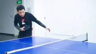 Zhang jike's super skill in table tennis part one