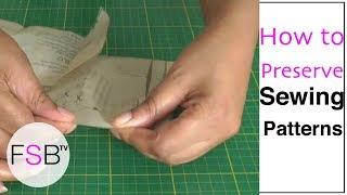 Preserving Your Sewing Patterns