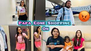 Birthday ke dusre din Papa Ghar  chod ke ja rahe hai | Bindass Kavya New Dresses Shoping