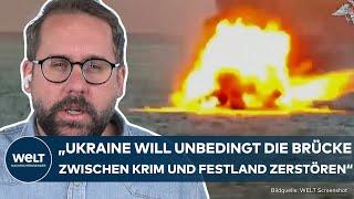 PUTINS KRIEG: Ukraine greifen Krim mit ATACMS an! Russische Logistik soll zerstört werden