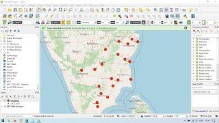 Convert excel file to shapefile in QGIS | XY Coordinate to Shapefile