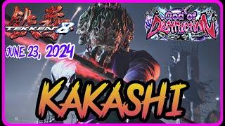 Tekken 8 ▰ (KAKASHI) YOSHIMITSU Tekken 8 God OF DESTRUCTION Ranked Matches JUNE 23, 2024