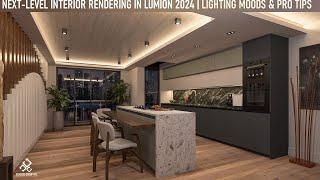 "Next-Level Interior Rendering in Lumion 2024 | Lighting Moods & Pro Tips"