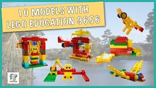 10 LEGO DUPLO Models with LEGO Education Early Simple Machines Set 9656