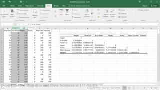 Correlation Matrix and P-values in Excel 2016