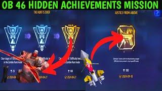 After OB46 update new hidden achievements mission |Free Fire |