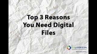 Benefits of scanning files