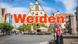 Weiden Germany  Walking Tour, 4K Video