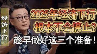 2025年經濟下行根本不可能停止？趁早做好這三個準備，別讓自己無路可走！#竇文濤 #圓桌派 #人生感悟