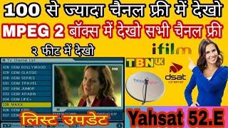 Yahsat 52.E MPEG2 set top Box,dish setting||mbfreedish