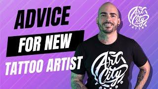 Advice for beginner tattoo artists  #tattooeducation #tattoolovers #artcitytattoo #tattooartist