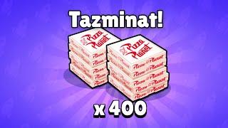 SONUNDA TAZMİNAT ÖDÜLLERİ GELDİ! BRAWL STARS 400 PİZZA GÖNDERDİ!