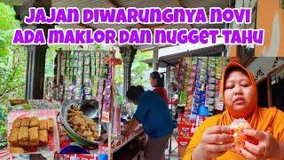 DAILY VLOG | jajan diwarung teman jualannya maklor nugget tahu