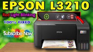 Epson L3210 red light blinking solution ! Epson L3210 Red Light Blinking Solution 100% Free