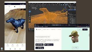 Videoguida - Crea Modelli 3D da Foto, Facile, Veloce e Gratis, Polycam Smartphone App, Glb, Blender