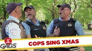 Cops Sing Xmas Prank