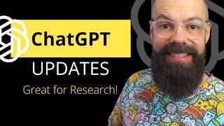 These New ChatGPT Features Will Change How You Do Research Forever!