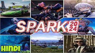 Anime Valorant, NFS Mobile, Lost ARK, Tarisland, League Of Legends | Tencent Spark 2024 | Hindi |