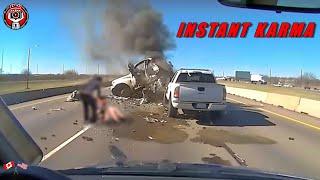 225 Tragic Moments of Idiots In Cars and Road Rage Got Instant Karma !