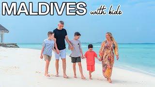 FAMILY TRIP TO THE MALDIVES ️️ for my 40th BIRTHDAY! Swimming with sharks, parasailing and more