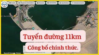 Tuyến đường thương mại phục vụ du lịch 11km tại Ras Al Khaimah đã được công bố chính th