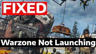 How To Fix Warzone Not Launching