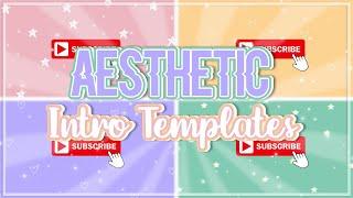 6 Free Simple Aesthetic Intros | No Text Templates + Download Link
