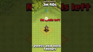 Multi Archer Tower Vs Barbarians and clone spell #shorts  #shortvideo #clashofclans