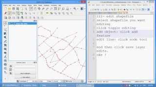 [QGIS tutorial] - Create and edit shapefile.