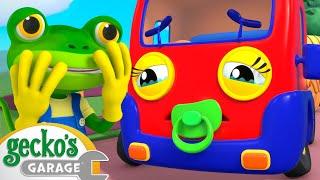 Clumsy Baby Truck | Gecko's Garage | Trucks For Children | Cartoons For Kids